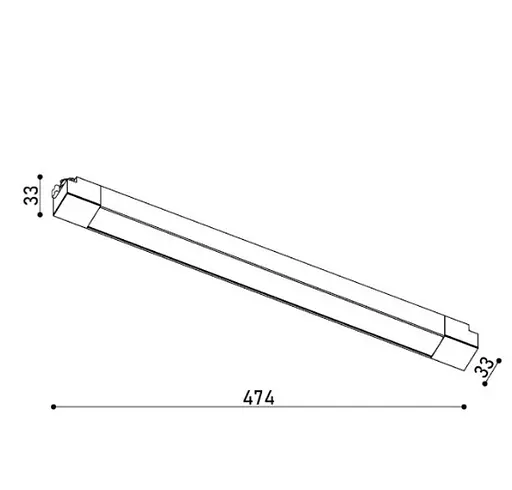 Светильник трековый однофазный Kloodi KD-Line TR474 PC 30W 4K WH - фото 4