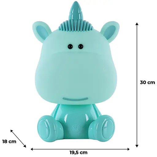 Світильник-нічник Kite LED з акумулятором Unicorn зелений (K24-491-1-4) - фото 5