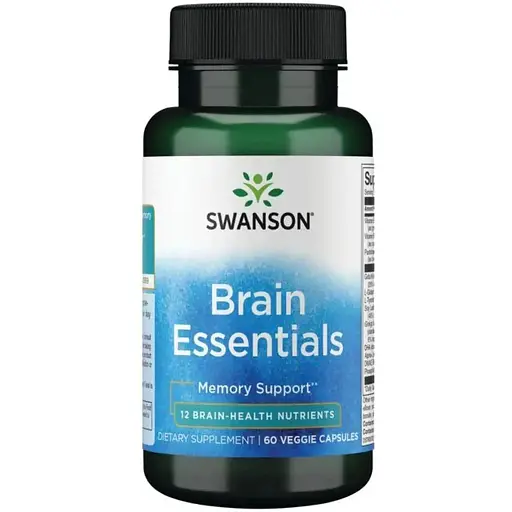 Комплекс для мозку Swanson Brain Essentials 60veg caps (1086-100-65-7638997-20)