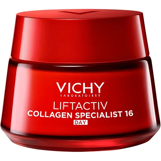 Антивозрастной крем-уход Vichy Liftactiv Collagen Specialist 16 Day cream с ко-бондинг технологией для коррекции 16 признаков старения кожи лица 50 мл