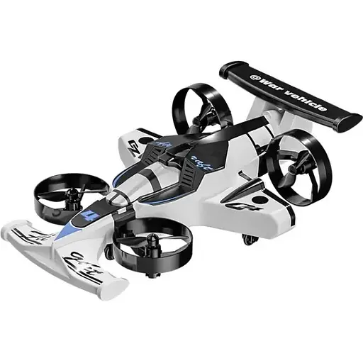 Квадрокоптер літак-винищувач на радіокеруванні XZCURE D09 рухомі елементи білий для дітей 3+ - фото 1