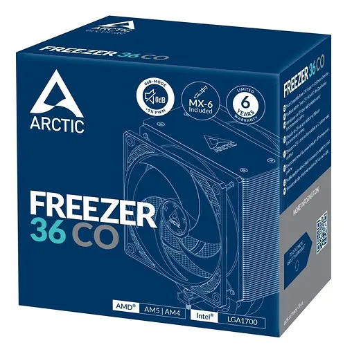 Кулер для процессора Arctic Freezer 36 CO PWM (ACFRE00122A) - фото 6