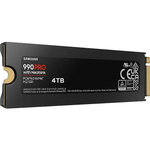 SSD накопичувач Samsung 990 PRO 4TB with Heatsink (MZ-V9P4T0CW) [104017] - фото 6