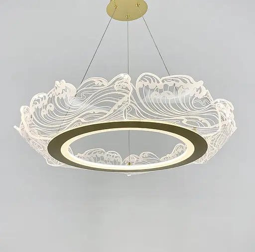 Элегантная люстра в виде волн Ст. D 5022 | Line F - фото 5