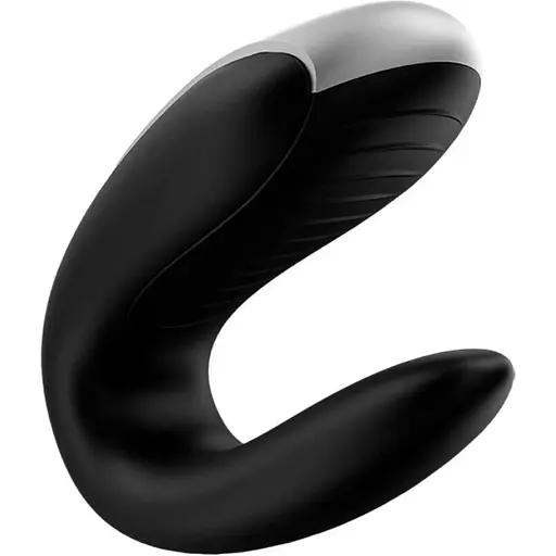 Смарт-вибратор для пар Satisfyer Double Fun Partner Vibrator Black SO5058 (95355) - фото 4