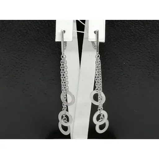 Серебряные серьги Империя золота. СБ141С - фото 3