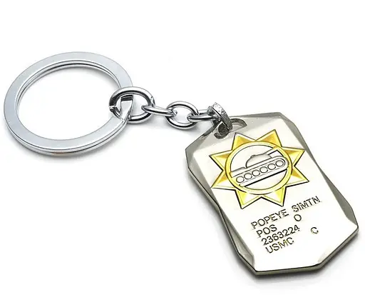 Брелок GeekLand Світ танків World of Tanks срібло WoT 21.134 - фото 1