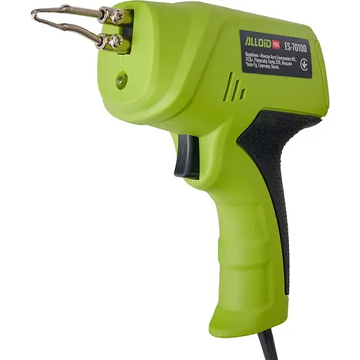 Паяльник электрический Alloid Building Tools импульсный с аксессуарами 100 Вт (ES-70100) - фото 1