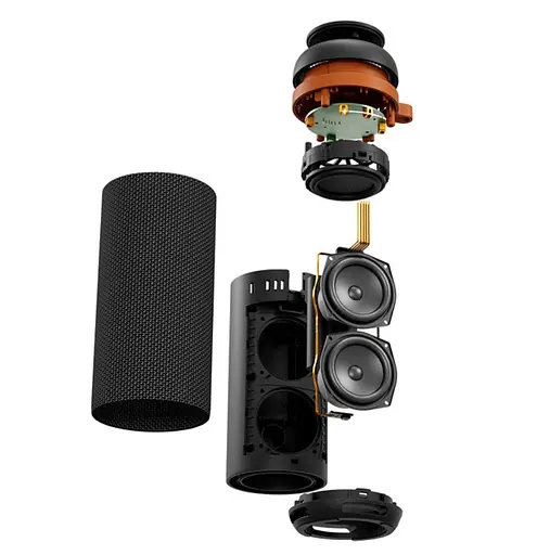 Портативная колонка Real-El RX711 10W Bluetooth TWS, RGB, Black - фото 7