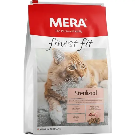 Сухий корм для стерилізованих котів Mera finest fit Sterilized 10 кг (34045)