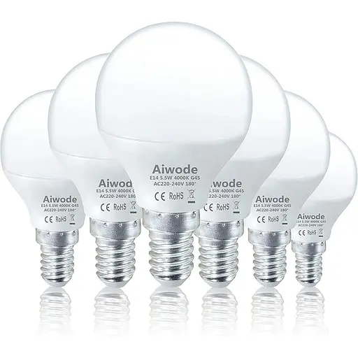 Світлодіодні лампи Aiwode 5,5 Вт E14