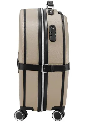 Чемодан Semi Line 24" (M) Champagne/Black (T5674-3) (DAS302683) - фото 6