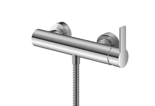 Смеситель для душа Kohlman Gixs chrome настенный KPL-QW120G Хром - фото 3