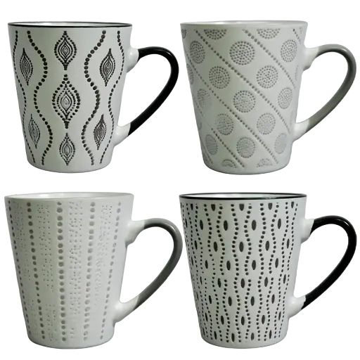 Чашка Vittora Весела геометрія 360 мл 1 шт. (134344) - фото 2