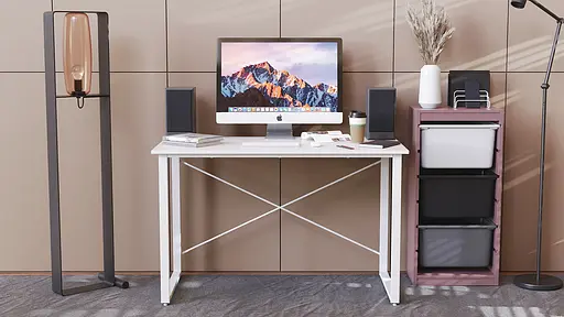 Комп'ютерний стіл Ferrum-decor Дейв 75x140x70 білий ДСП Білий 16мм (FRD-102186) - фото 4