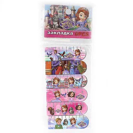 Закладка-магніт SF L, 6 шт. (В асортименті)