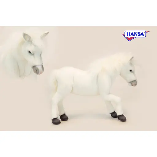 М'яка іграшка Hansa Лоша паломіно білий 47 см (5764) - фото 2