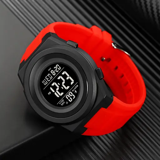 Наручний годинник чоловічий 2080RD Red Skmei acs0030320 - фото 4