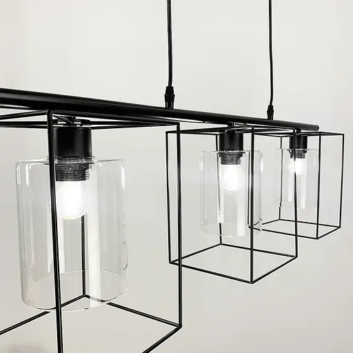 Люстра видовжена Loncino на 3 плафони Line.F MJ 131/3 - фото 7