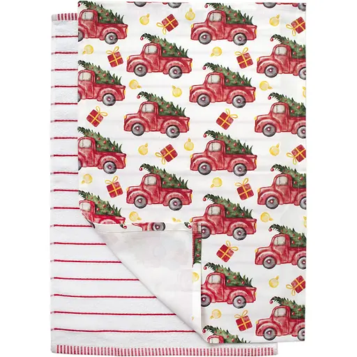 Набір рушників Lotus Home Christmas Express 40х60 см 2 шт. (svt-2000022348225) - фото 2