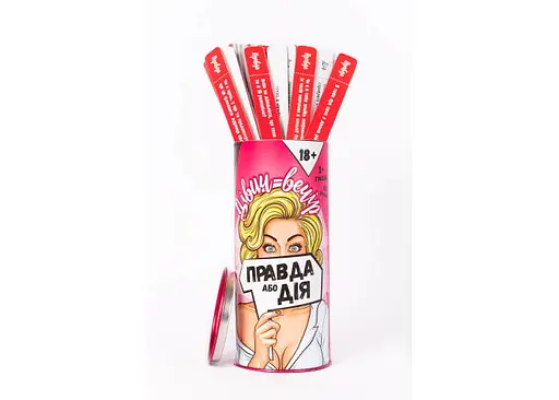 Настільна гра Fun Games Shop Правда або Дія: Дівич-вечір (укр.) (FGS20)