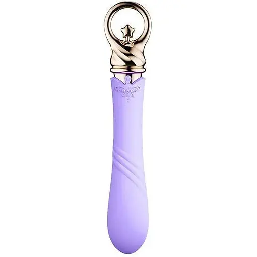 Вибратор Zalo Courage Pre-Heating G-spot Massager 20.6 см фиолетовый