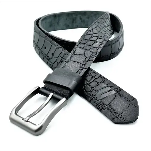 Ремінь шкіряний Weatro чоловічий 115-120х3,8 см acs0024217 - фото 1