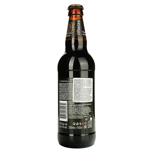 Пиво O'Hara's Irish Stout темне фільтроване 4.3% 0.5 л - фото 4
