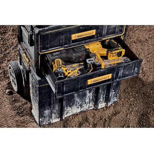 Ящик DeWalt Toughsystem 2.0 модуль на 2 ящики 555х320х320 мм (DWST83529-1) - фото 5