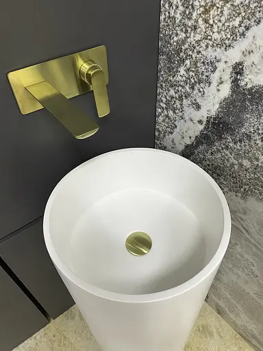 Умивальник підлоговий VBI Catania white matt VBI-019020, Білий матовий - фото 4