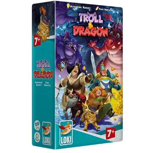 Настольная игра LOKI Тролль и Дракон (Troll and Dragon) (англ.) + правила на украинском языке! (51475_EU) - фото 1