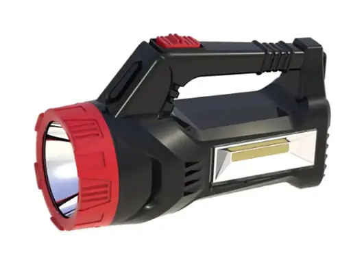 Мощный светодиодный аккумуляторный фонарь PT-7757S прожектор переносной фонарь для охраны - фото 3