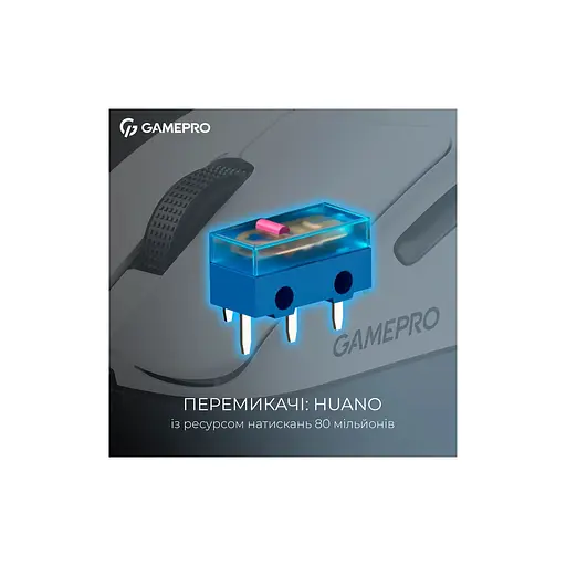 Мышка GamePro Asgard Surt Wireless/Bluetooth/USB White (GM017W) - фото 10