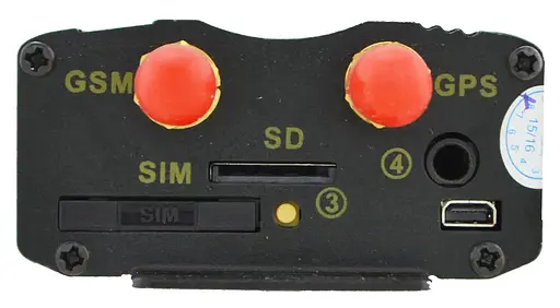 Автомобильный GPS трекер TK103 жучок маячок GSM GPRS Черный - фото 4