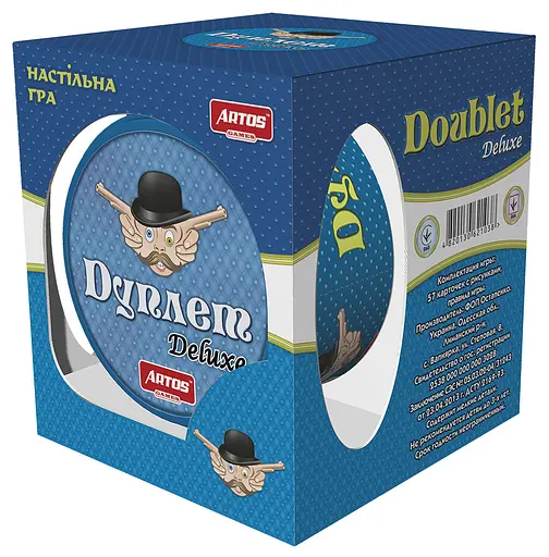 Настольная игра "Дуплет Deluxe" 21038 Artos games, в коробке (4820130621038) - фото 1
