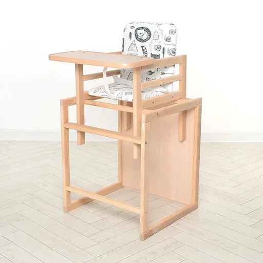 Стульчик для кормления Quest білий, трансформер, 2-х точ.ремені, білий - фото 2