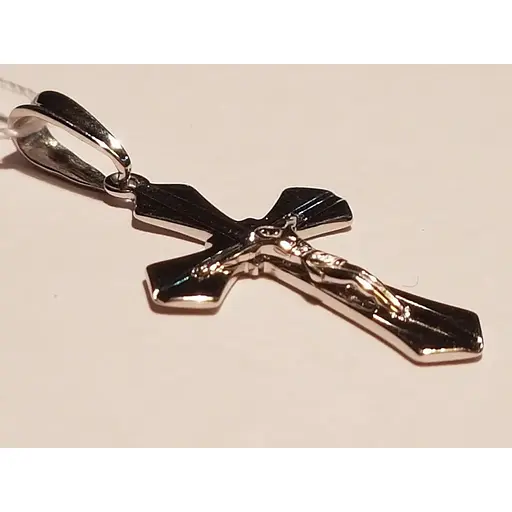 Золотий хрестик Столична Ювелірна Фабрика. Розп'яття Христа. 501357б - фото 2