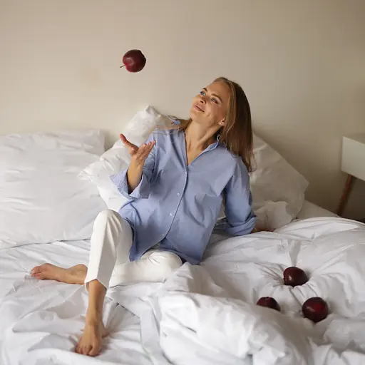 Комплект постельного белья Кретон 100% белый хлопок White sun - фото 3