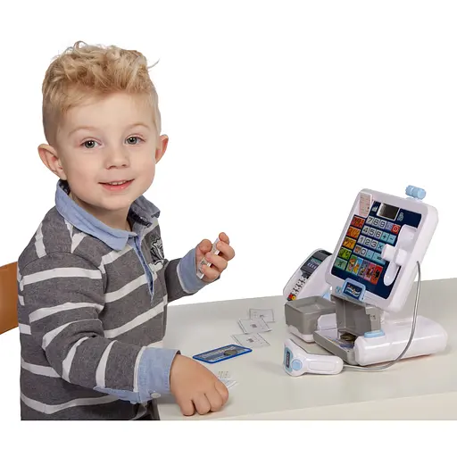 Игрушечный кассовый электронный аппарат с планшетом Klein MM (9324) - фото 13