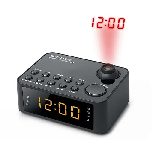 Радіо-годинник Muse M-178 P з проекцією чорний (M-178 P) - фото 4