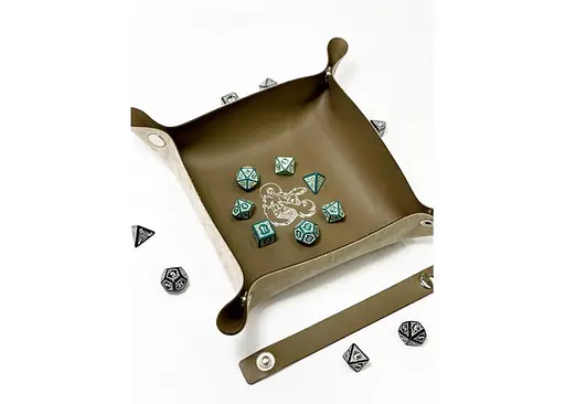 Настільна гра Планета Ігор Лоток для кубиків Дракон (коричневий) (Dice tray Dragon brown) (pi-dt005) - фото 6
