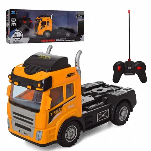 Дитячий трейлер зі звуком та світлом на пульту радіокерування 693A - фото 4