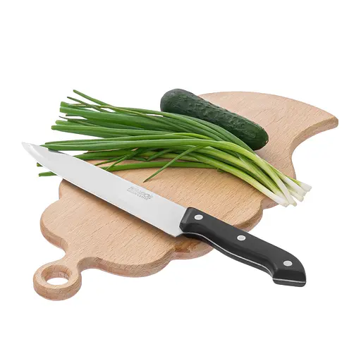 Доска кухонная разделочная деревянная из бука в форме листка 39х18 см, Woodly Бежевый 86492 - фото 2