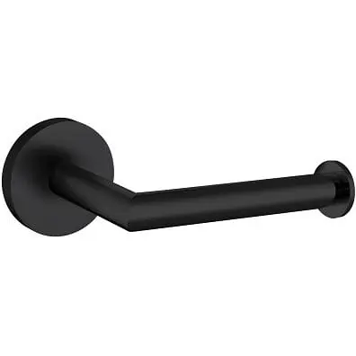 Держатель туалетной бумаги Omnires Modern Project black MP60510BL Хром - фото 1