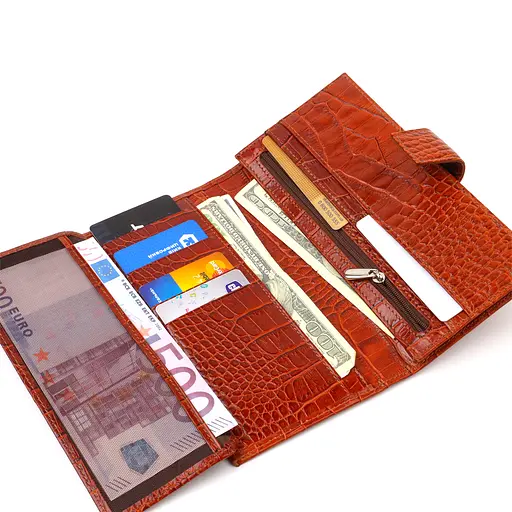 Чоловічий шкіряний гаманець Canpellini 9.5х19х2 см acs0025730 - фото 5