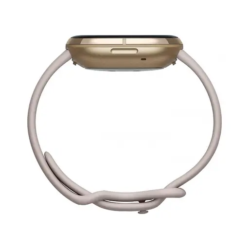 Смарт-часы Fitbit Sense Lunar White/Soft Gold Stainless Steel (FB512GLWT) - фото 3