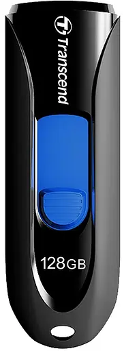Flash Drive Transcend JetFlash 790 128GB USB 3.1 Black (TS128GJF790K) (6986649) - фото 1