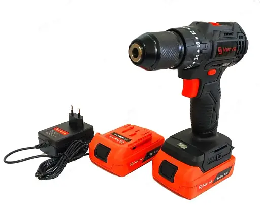 Шуруповерт ударный бесщеточный Narva NCD-21T кейс 2 Ah 21 В 2 АКБ и ЗУ 30412 - фото 2
