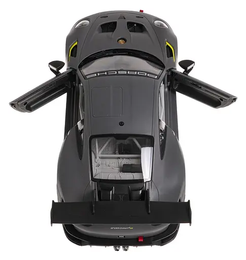 Машинка Porsche 911 GT2 RS Clubsport сірий RASTAR модель 1:14 Автомобіль на дистанційному керуванні + пульт - фото 5