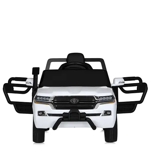 Электромобиль детский Bambi Джип Toyota Land Cruiser M 5101EBLR-1 с пультом управления Белый - фото 3